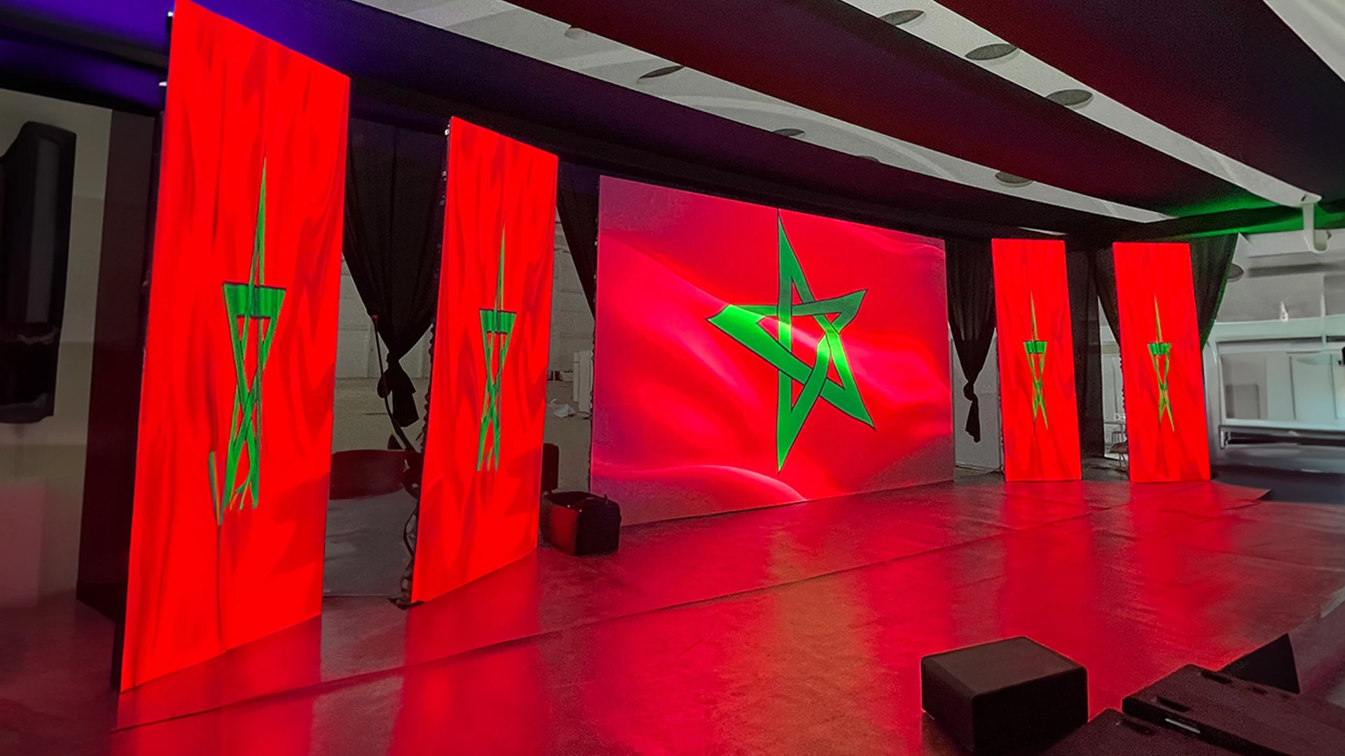 Location d'écrans LED géants pour événements au Maroc – Écrans LED Maroc à Casablanca, Rabat, Marrakech